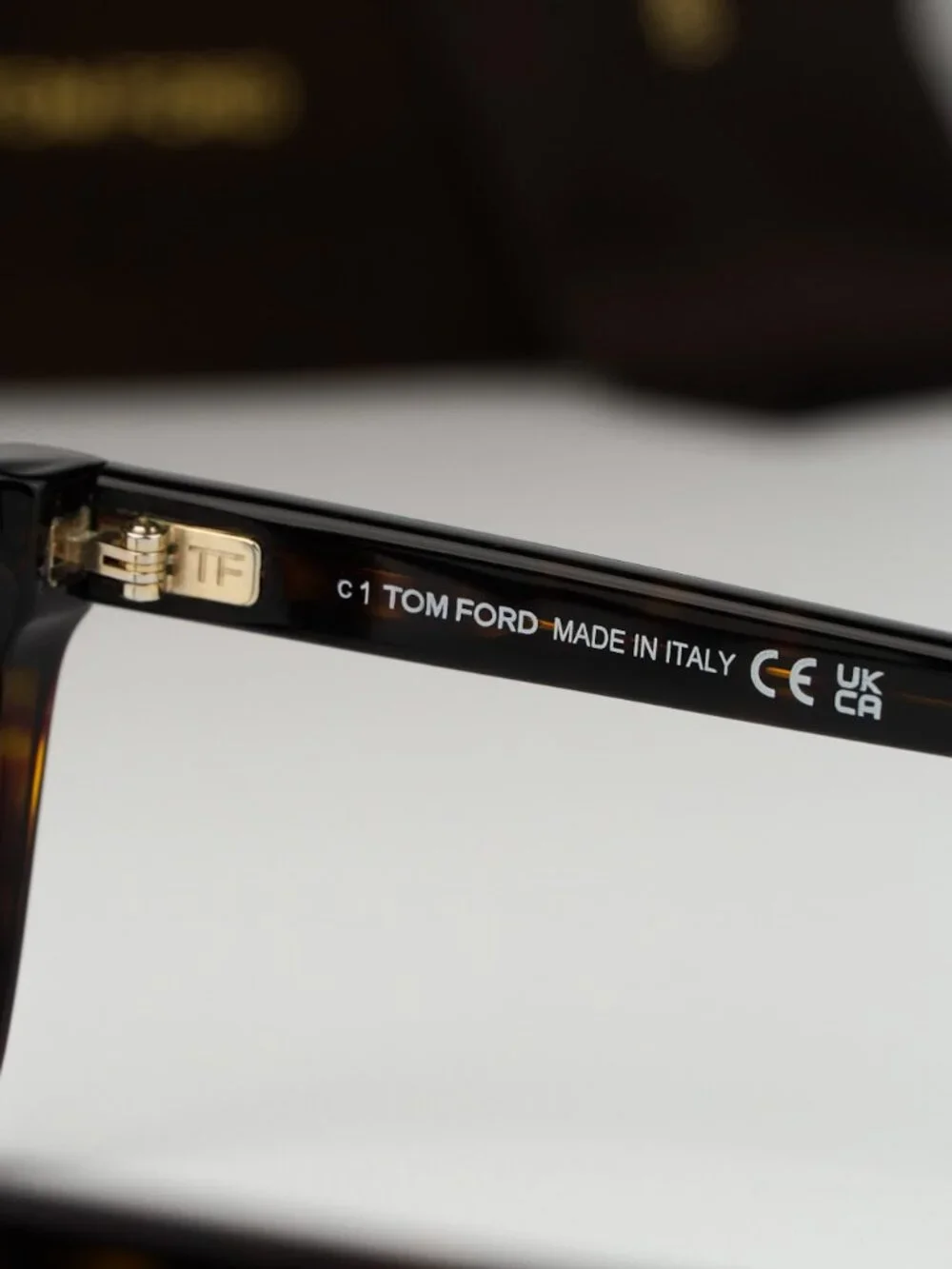 Tom Ford Women Eyeglasses Havana Blue Block Cat Eye FT5912-B 052 NEW AUTHENTIC